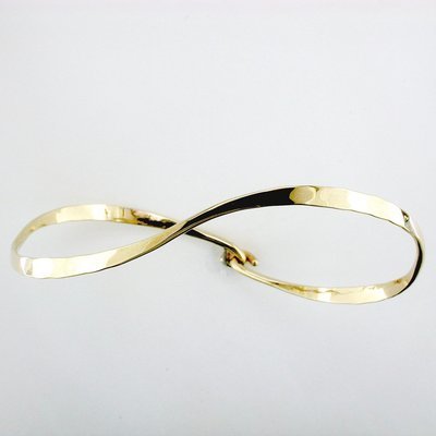 14K Yellow Gold  Wavy Bracelet