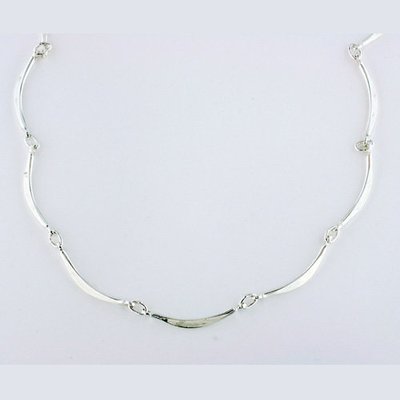 Sterling Silver Scallop Necklace