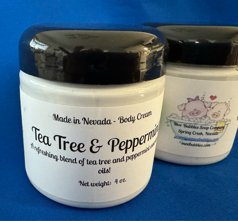 Lotion Body Cream Tea Tree And Peppermint