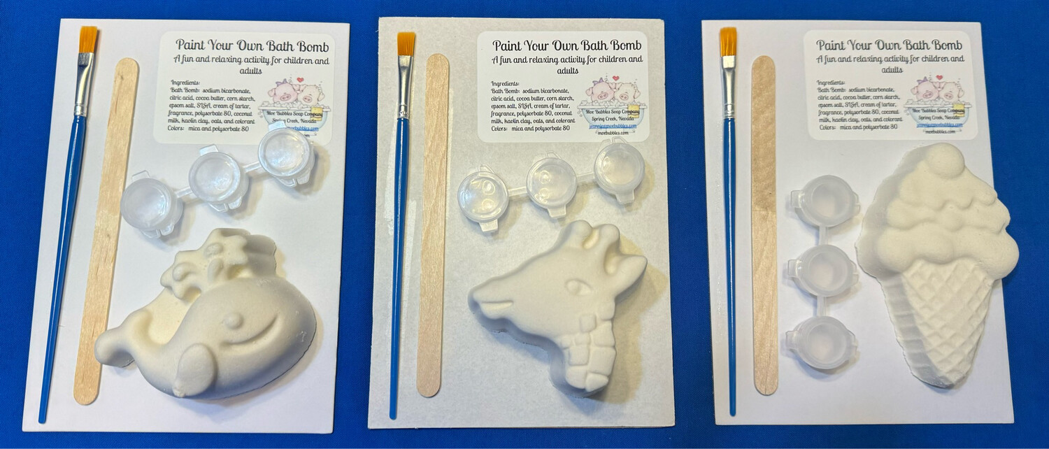 Paint Your Own Bath Bomb