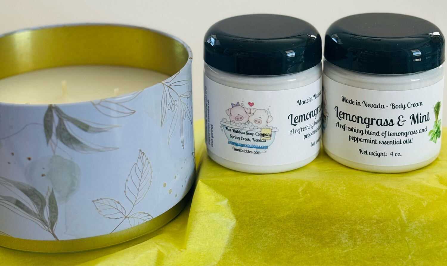 Lotion Body Cream Lemongrass And Mint