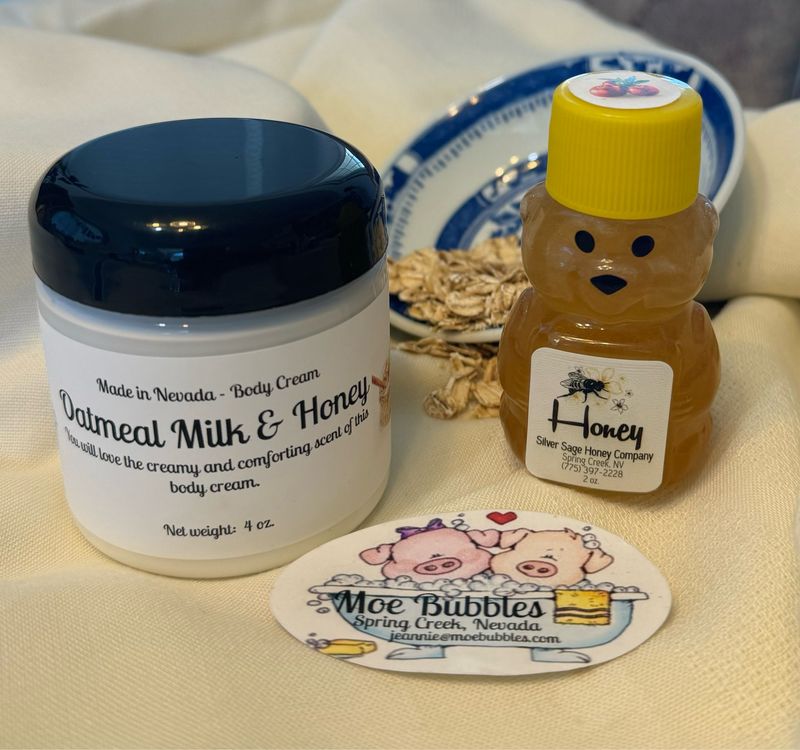 Lotion Body Cream Oatmeal Milk &amp; Honey