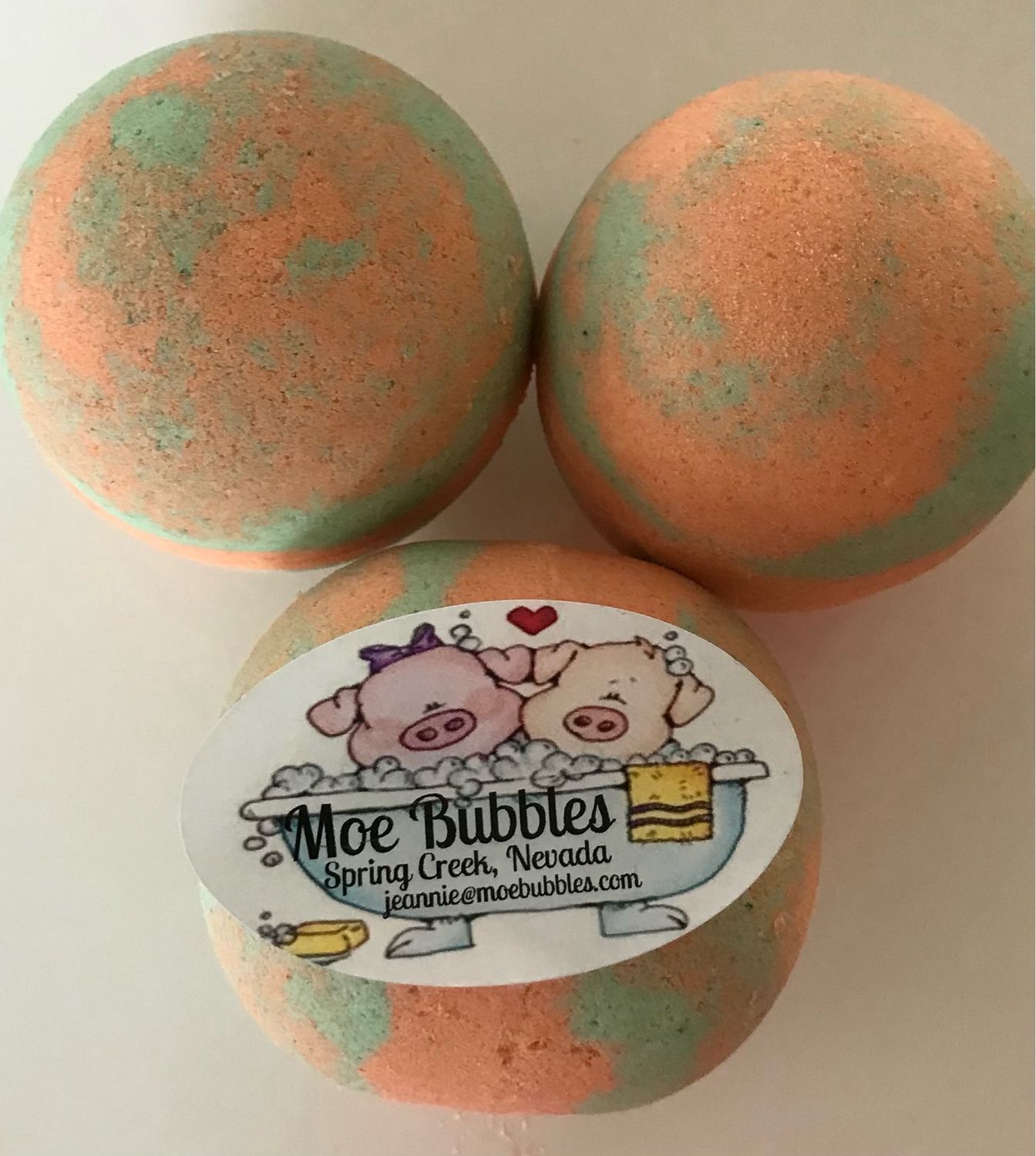 Peach Champagne Bath Bomb
