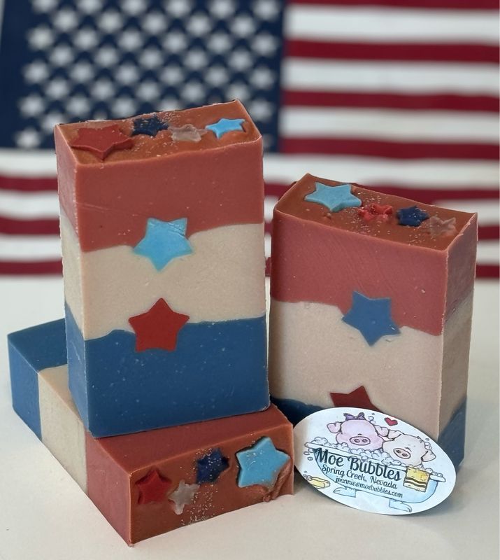 Strawberry Stars Soap