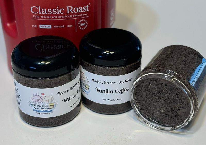 Salt Scrub Vanilla Coffee