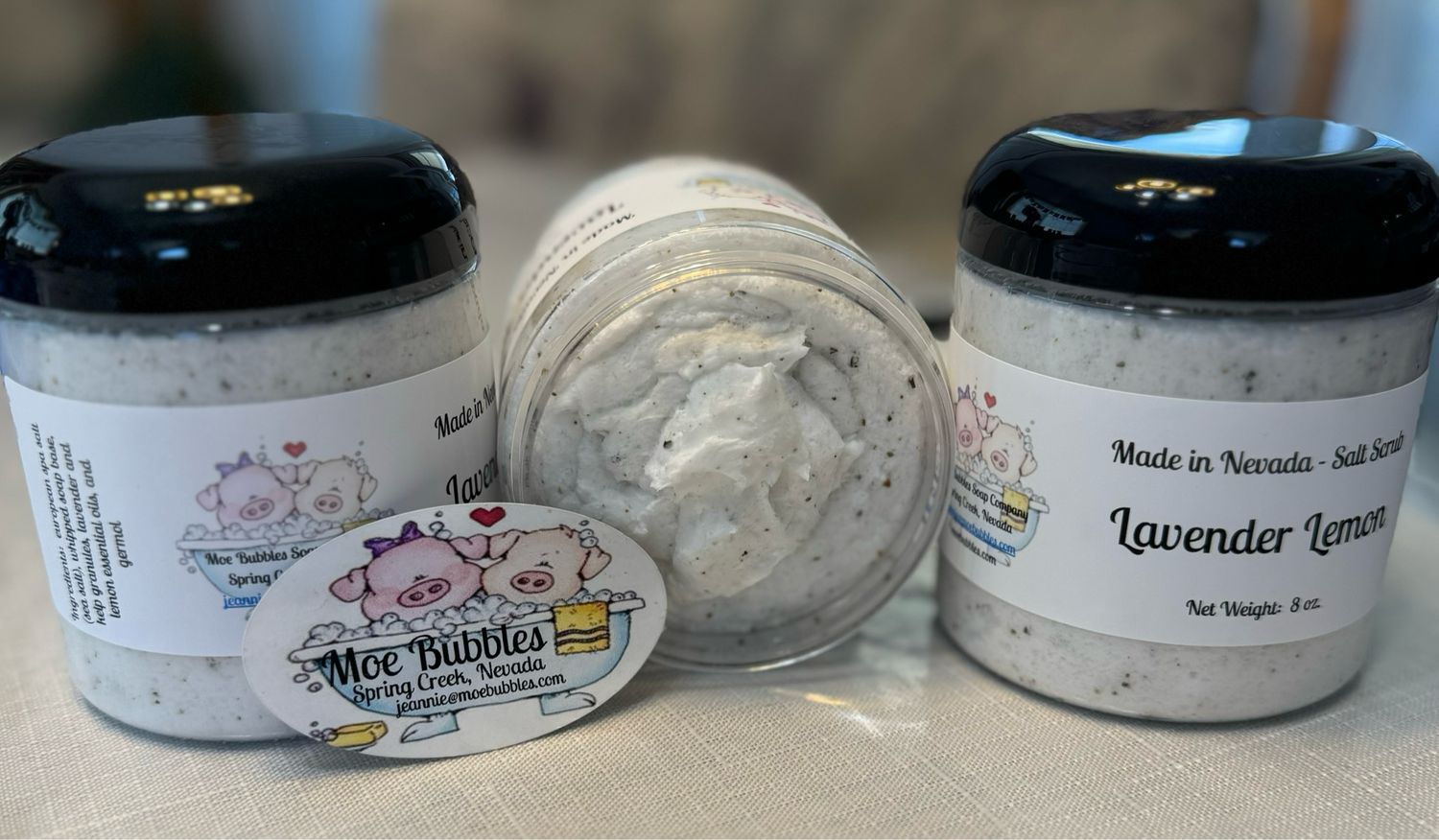 Salt Scrub Lavender And Lemon