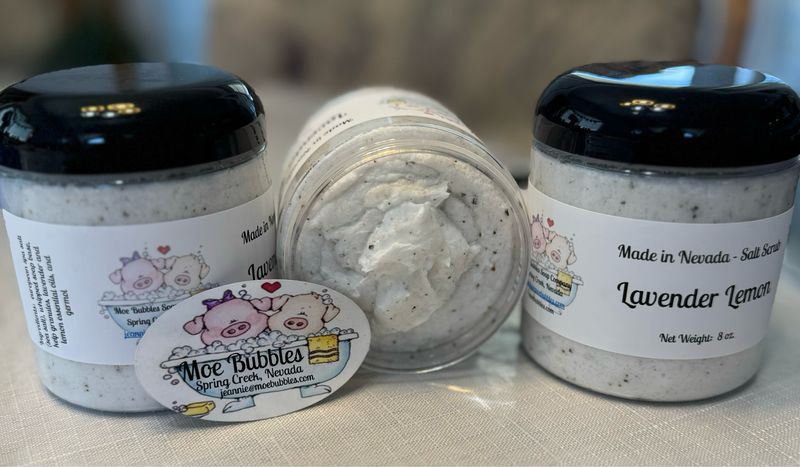 Salt Scrub Lavender And Lemon