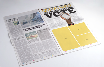 Las Vegas Review-Journal In-Paper Promo Pages - Eighth Page