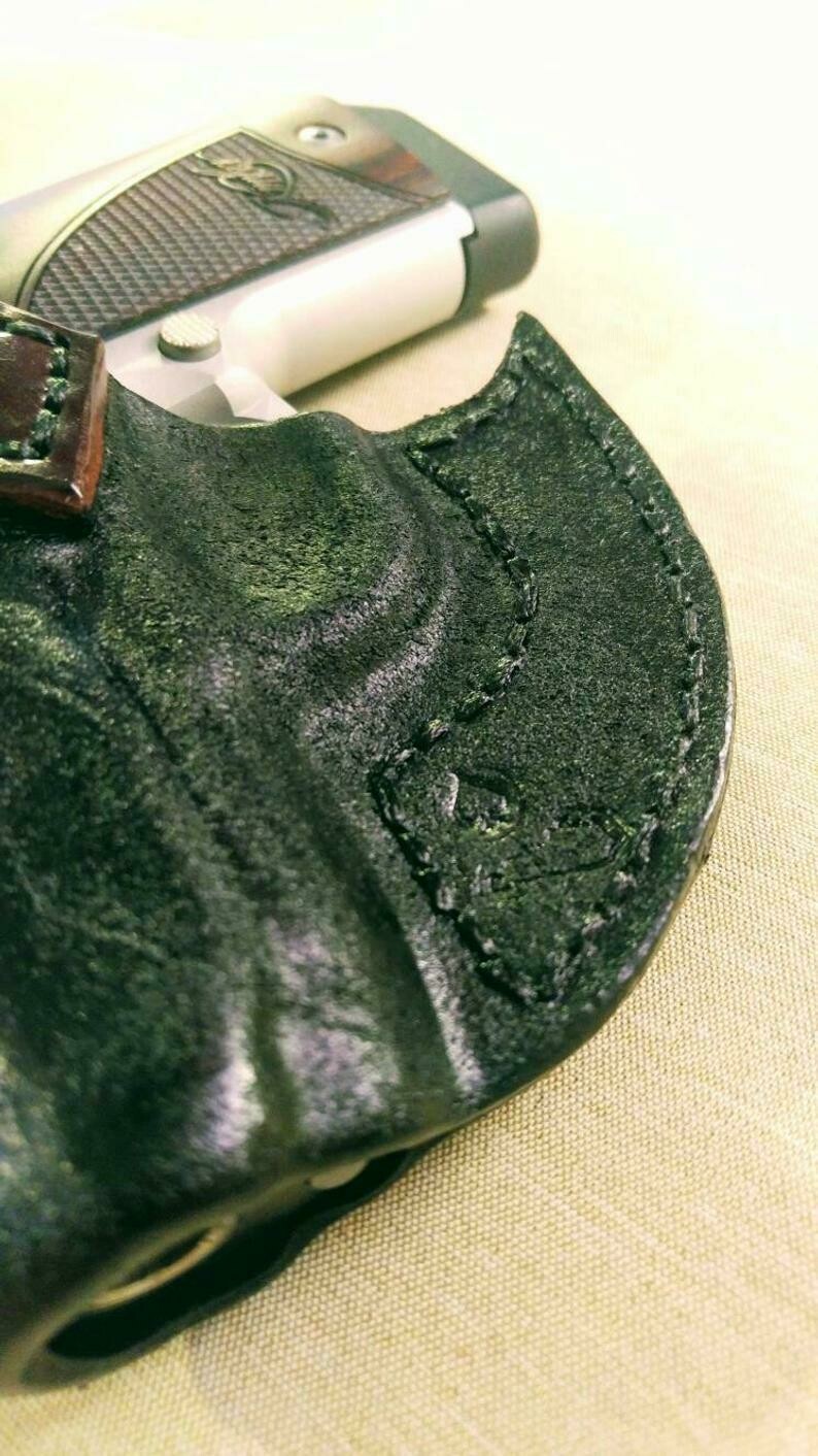 Micro Gun Custom Leather Pocket Wallet Holster