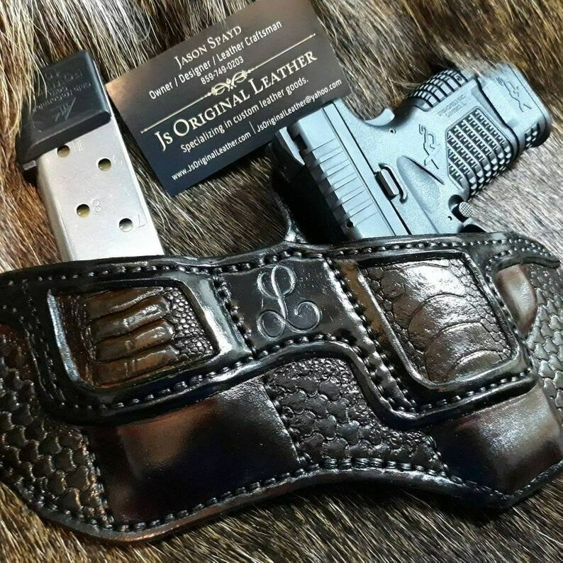 Back Up Rig (BUG) Holster w exotic inlay