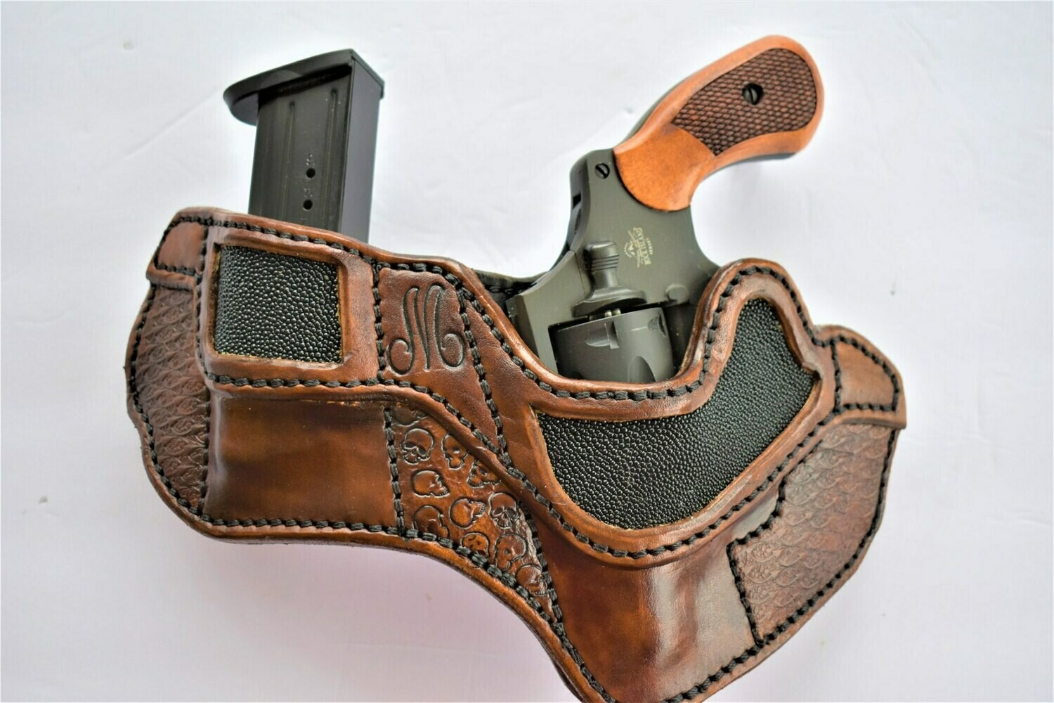 Back Up Rig (BUG) Holster w exotic inlay