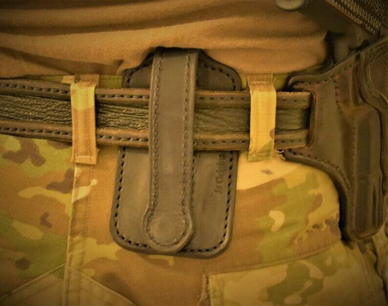 Men&#39;s Coin Bag - Self Defense - Slap Jack - Coin Purse - Coin Bag - Coin Wallet - Leather Coin Bag - belt slide - slapper - self defense