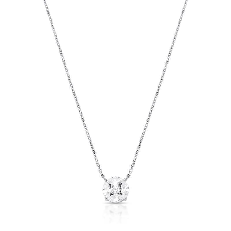 Halo Crystal Necklace