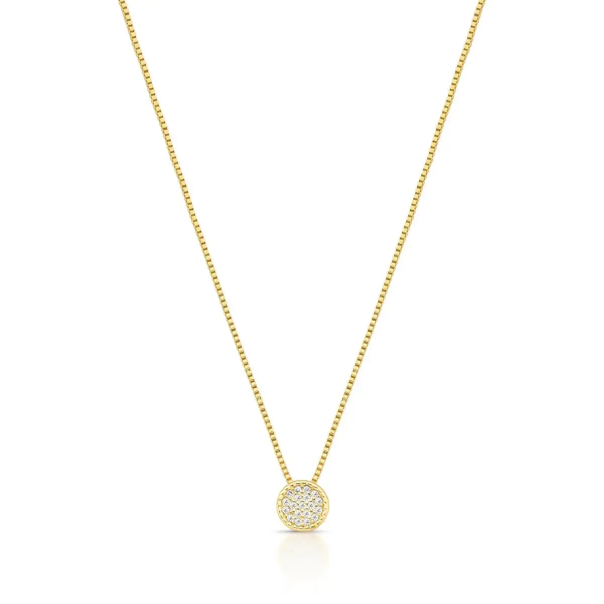 Halo Pendant Necklace