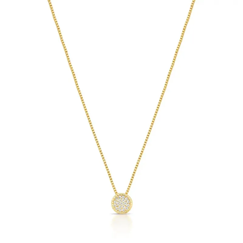 Halo Pendant Necklace