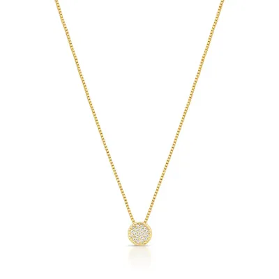 Halo Pendant Necklace