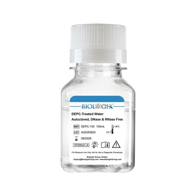 Biologix® DEPC-Treated Water ( DNase, RNase free ), Sterile, 100mL/ Bottle