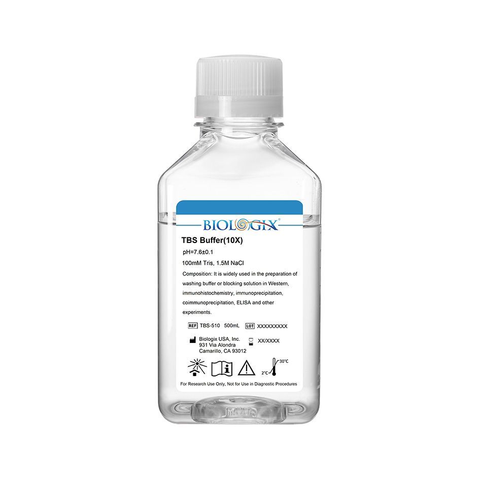 Biologix® TBS Buffer (1×), PH7.6, 500mL/ Bottle