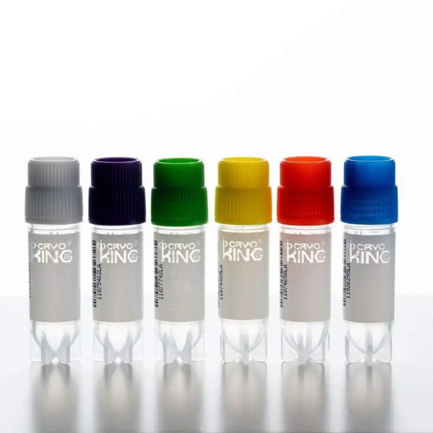 Biologix® 2.0ml Cryogenic Vials, Side Barcode, External Thread, 25/Bag, 500/Pack, 1000/Case