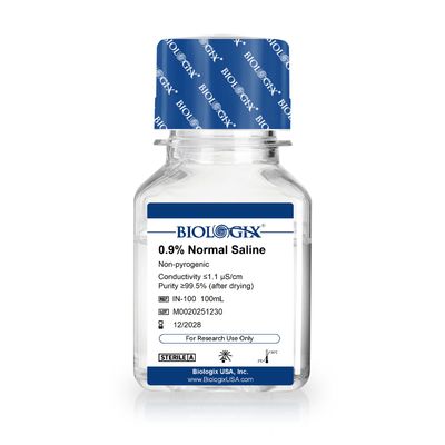 Biologix® 0.9% Saline Solution, 100mL/ Bottle