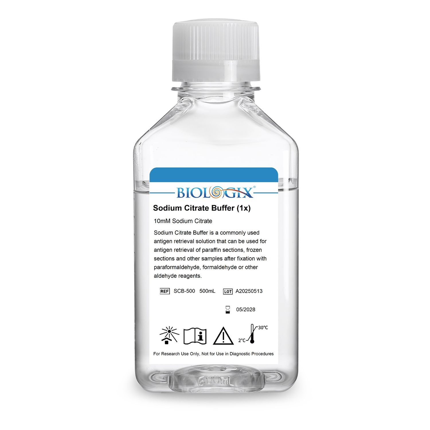 Biologix® Super Culture Broth (SCB), Ready-to-Use Microbial Culture Medium, 500mL/Bottle