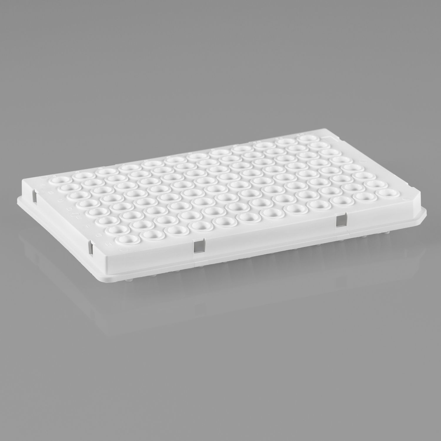Biologix® Half-Skirted PCR Plates, 0.1ml,96-well, White, 10 Pcs/Pack, 10 Packs/Case