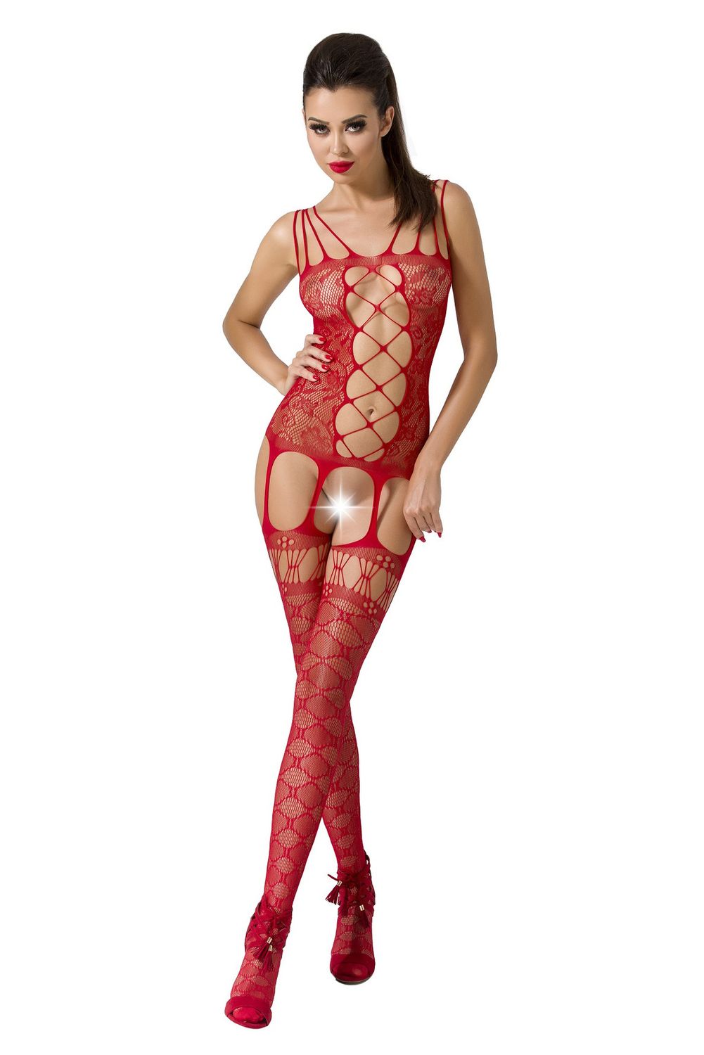 Bodystocking BS054 Κόκκινο