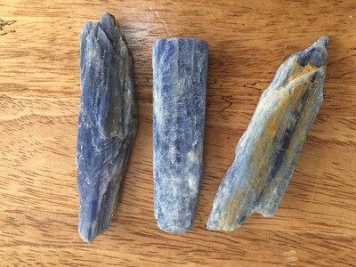 Blue Kyanite pieces