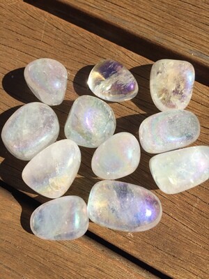Opal Aura Quartz tumbles