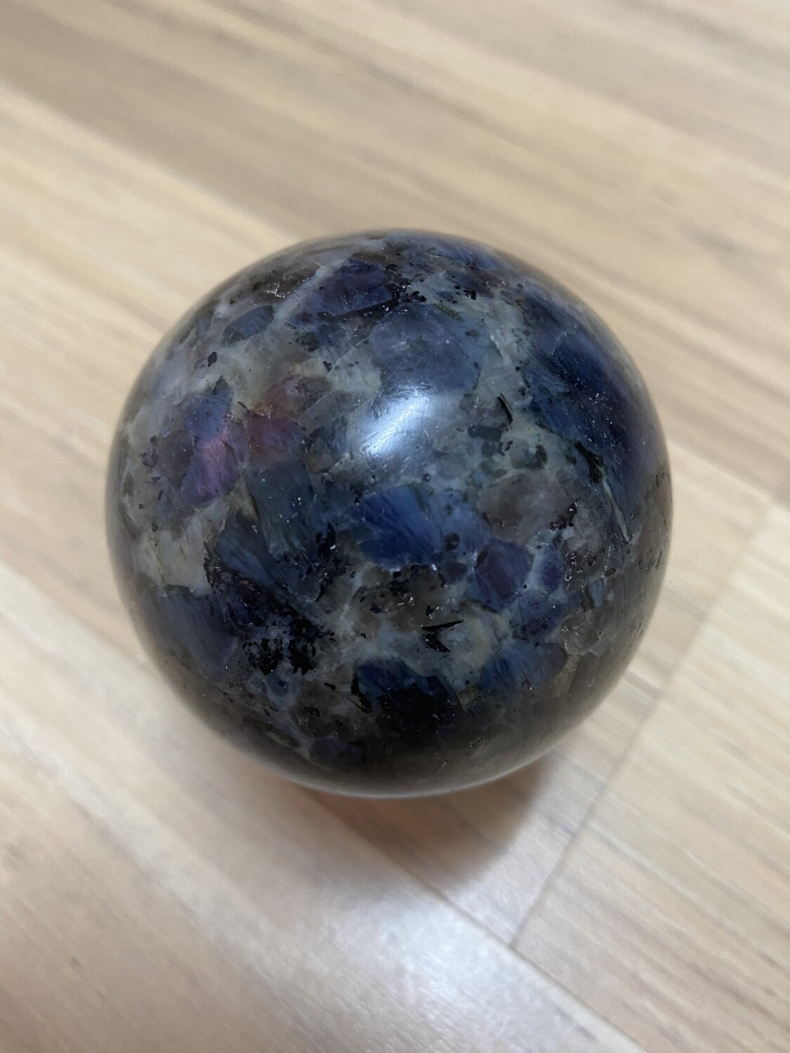 Iolite sphere