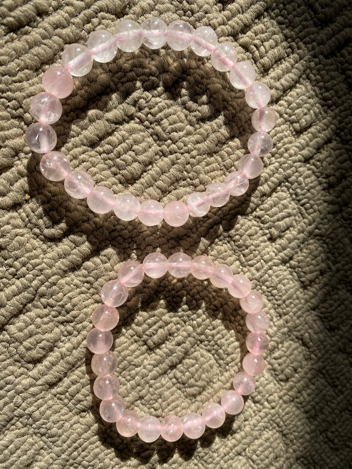 Rose Quartz Small Bead bracelet