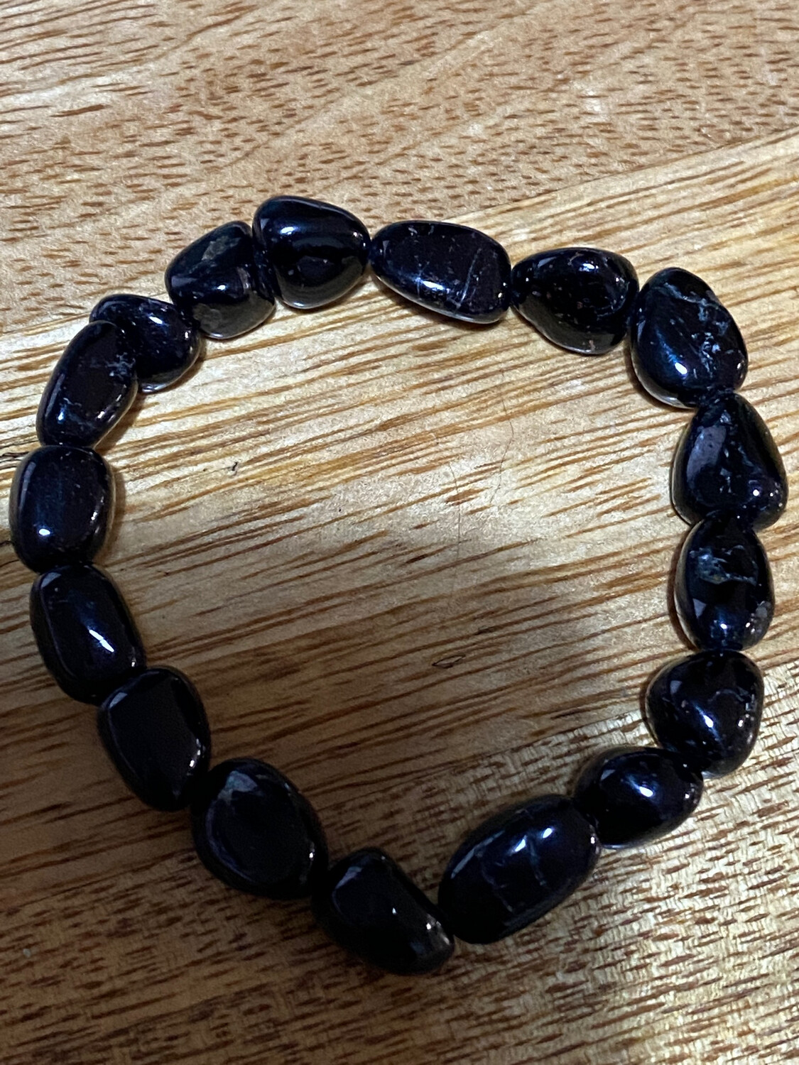 (Black) Tourmaline Bead Bracelet