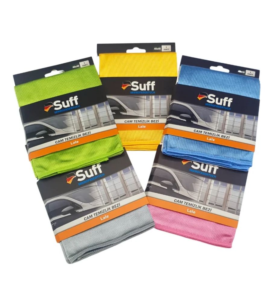 Suff Microvezel Ruitenreiniger Doek (Tulp) 50x70 cm