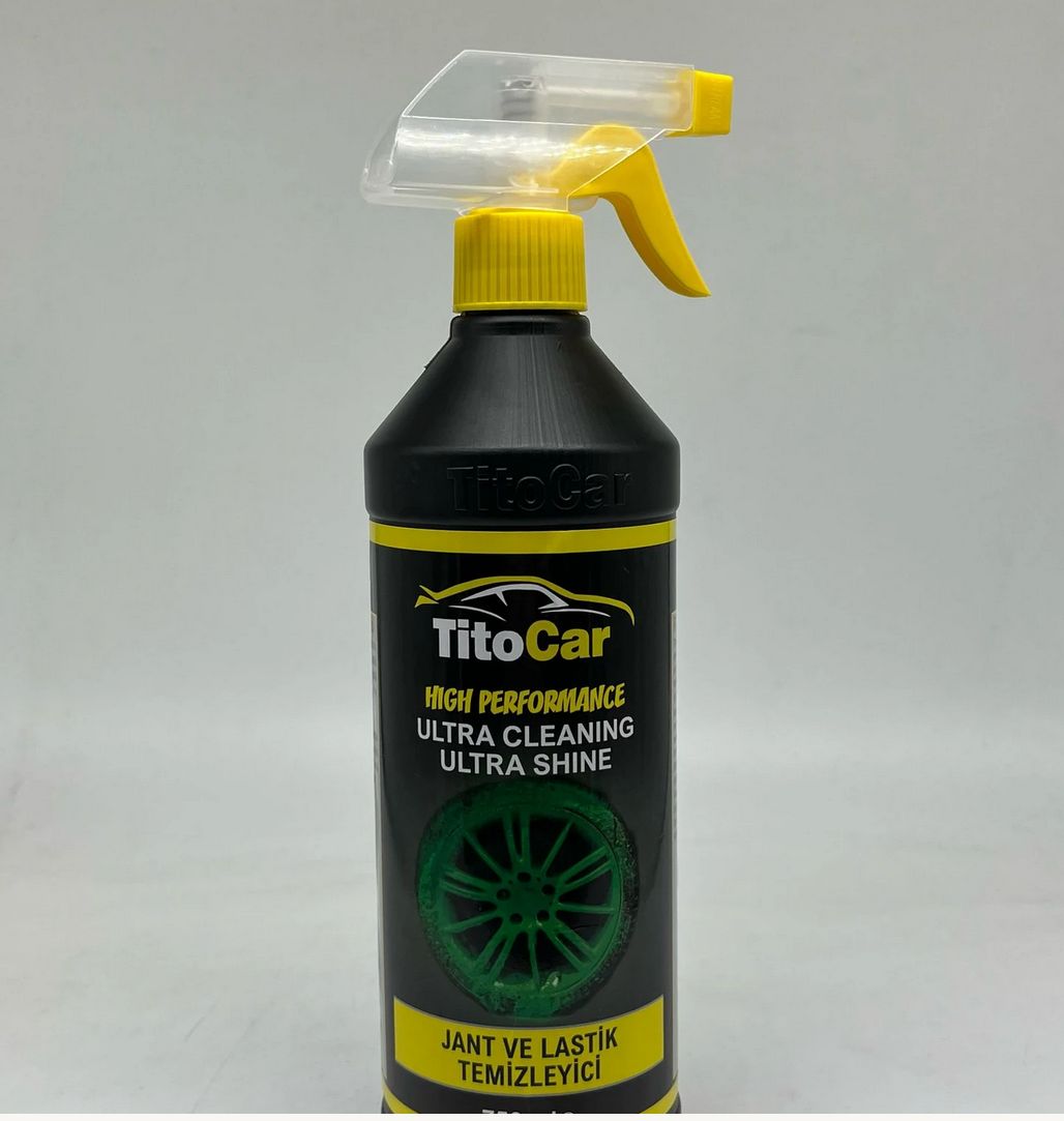 TitoCar Groen Velg- en Bandenreiniger 750 ml