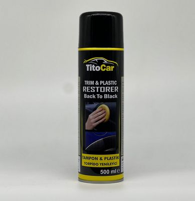 TitoCar Bumper &amp; Kunststof Vernieuwer Spray 500 ml