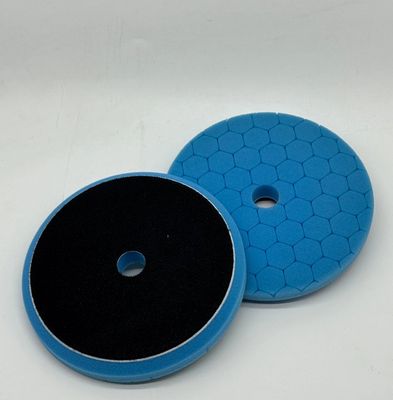 TitoCar Waxpad Honingraat Blauw 170 mm