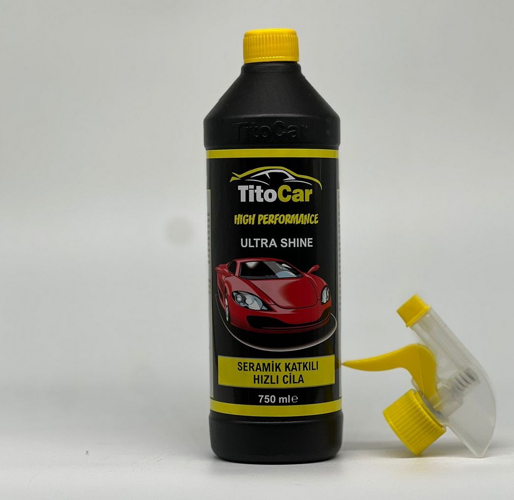 TitoCar Snelwax met Keramische Additief 750 ml