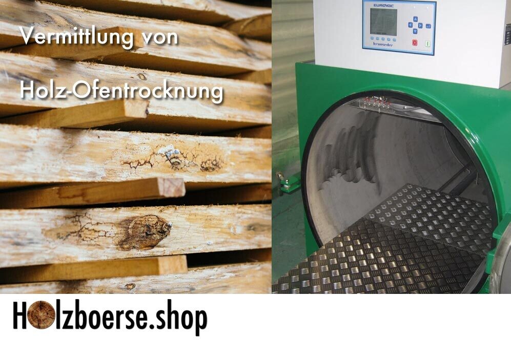 Ofentrocknung für Bretter oder Balken. Preis ab 260.-/m3