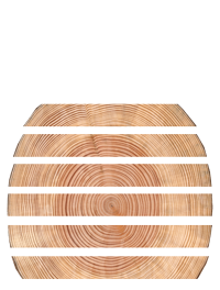 Bretter, unbesäumt, ergeben keinen ganzen Stamm