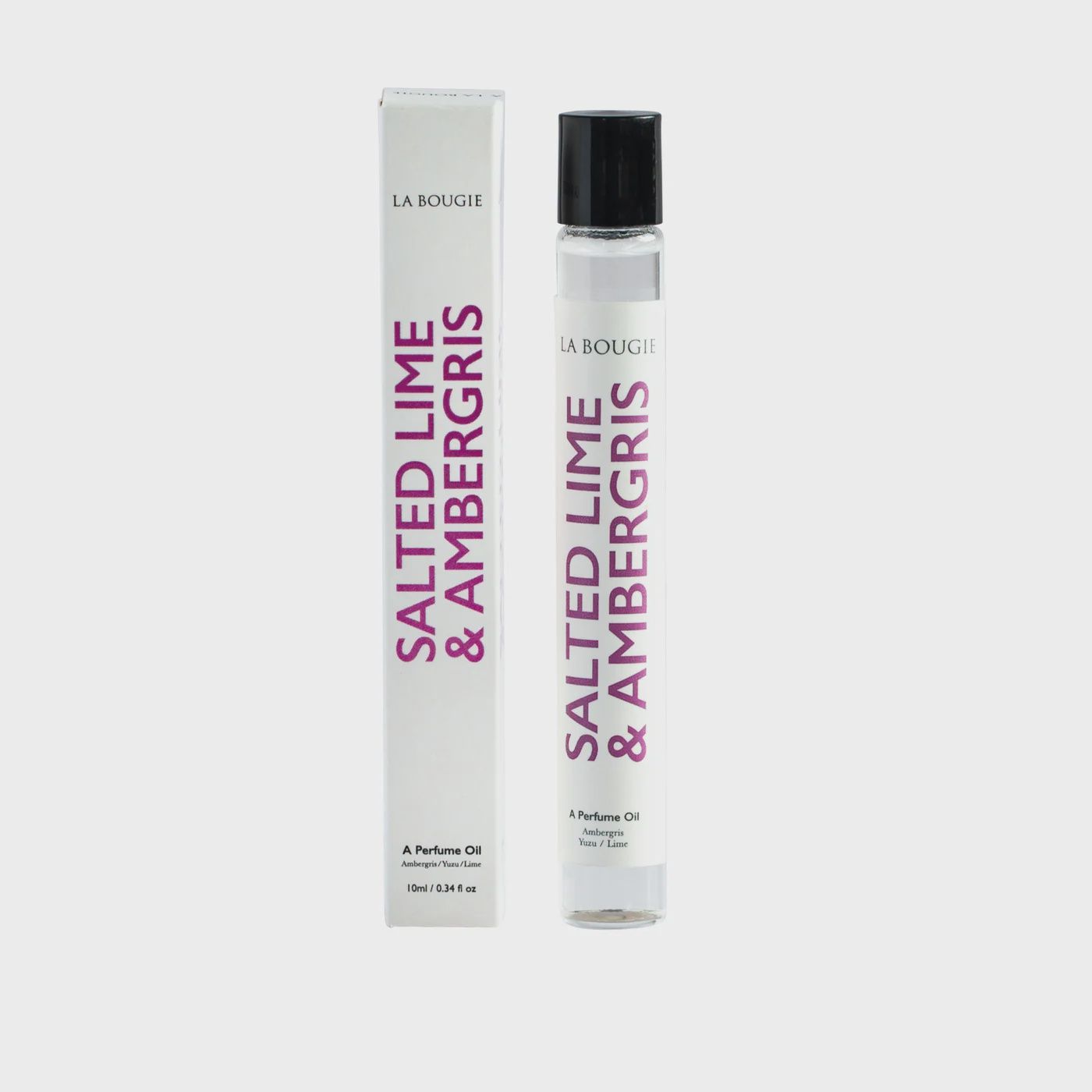 Salted Lime &amp; ambergris perfume oil Rollerball