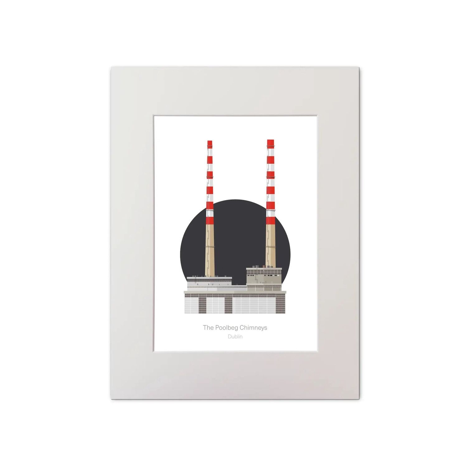 The Poolbeg Chimneys Print