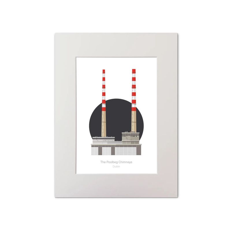 The Poolbeg Chimneys Print