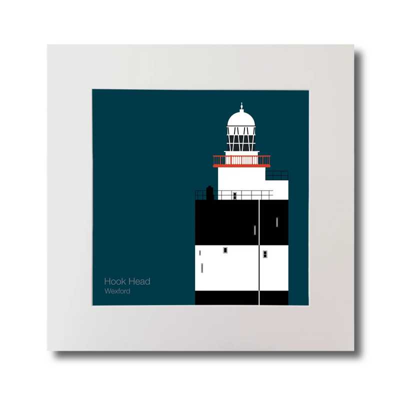 Hook Head Print, 20x20cm