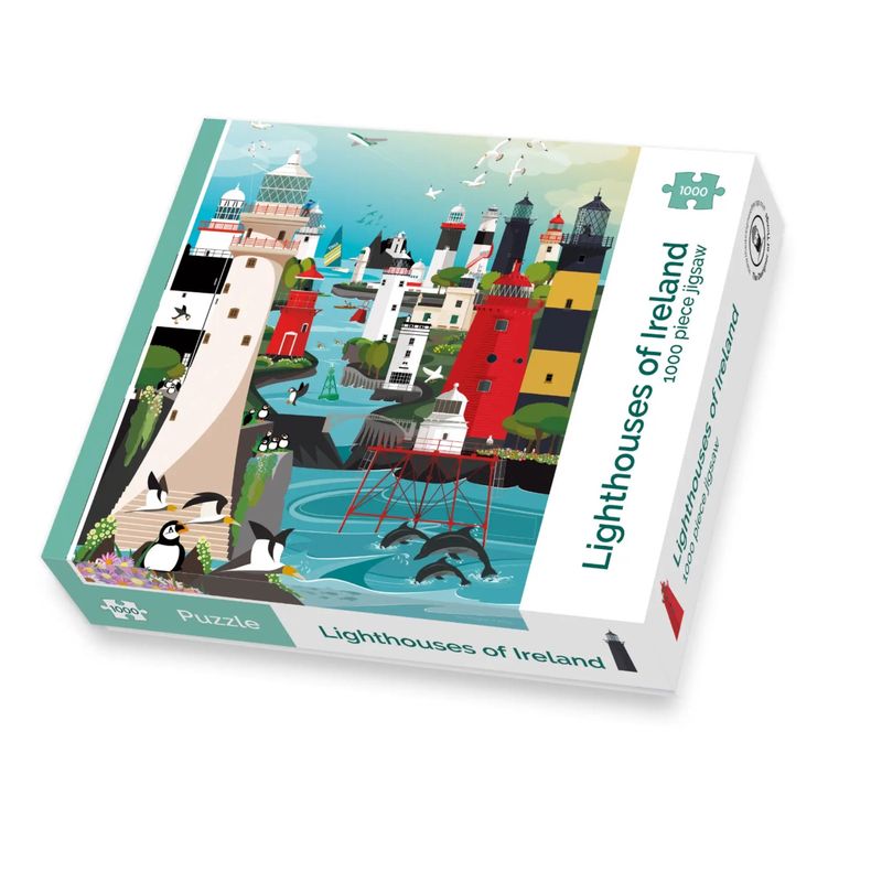 Lighthouses of Ireland Jigsaw Puzzle