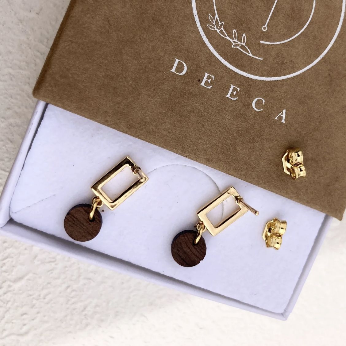 DEECA Tiny Square Studs