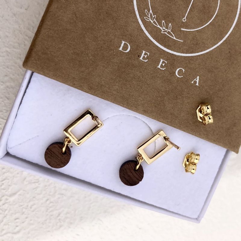 DEECA Tiny Square Studs