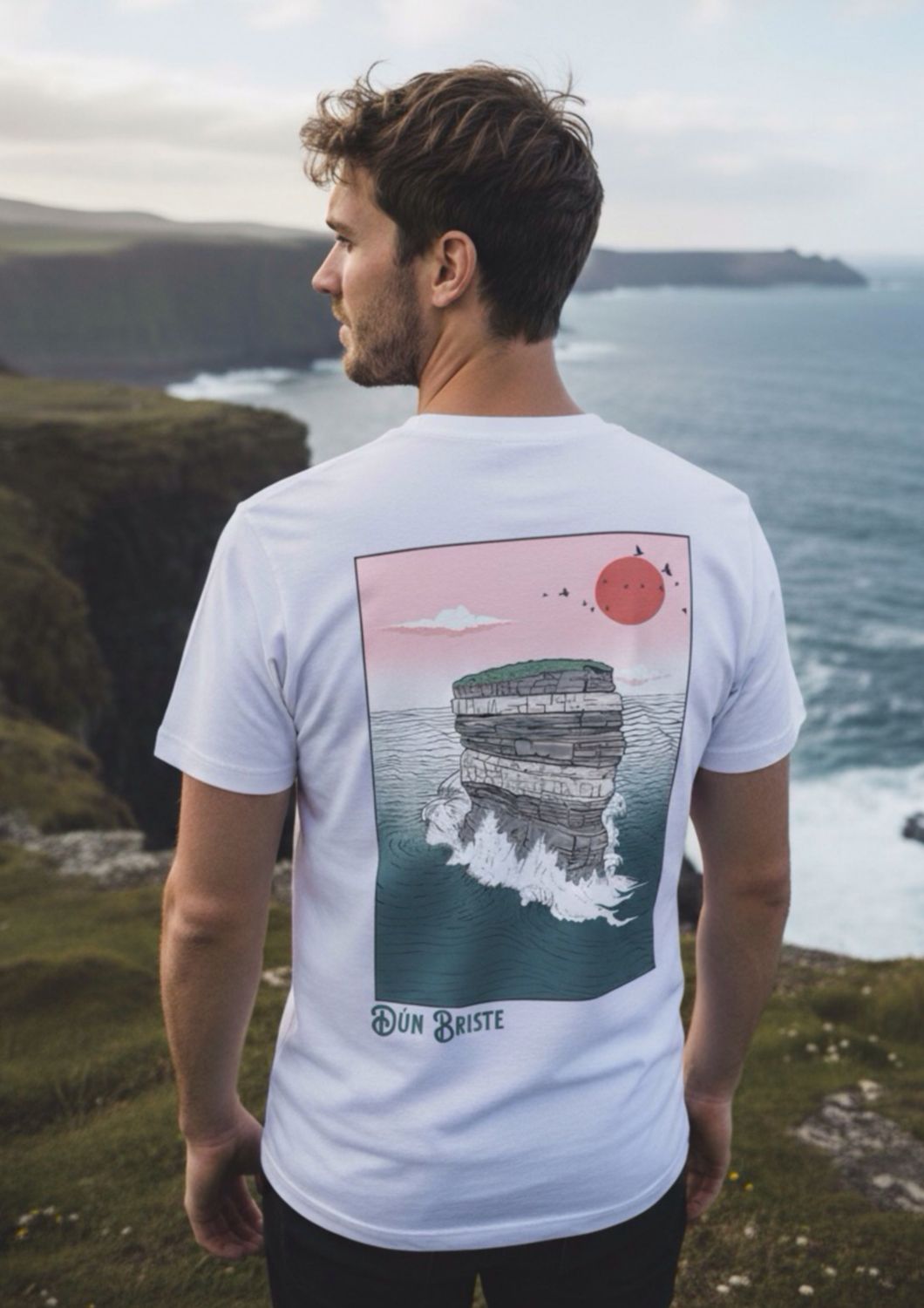 Dun Briste-100% organic cotton t-shirt