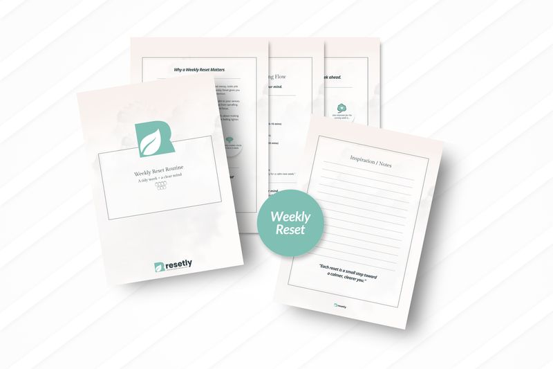 Weekly Reset Routine