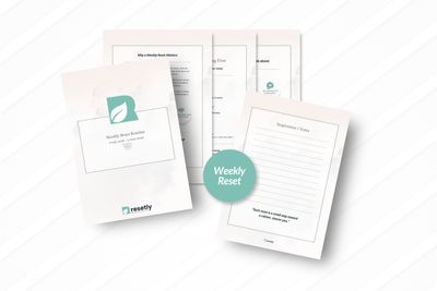 Weekly Reset Routine