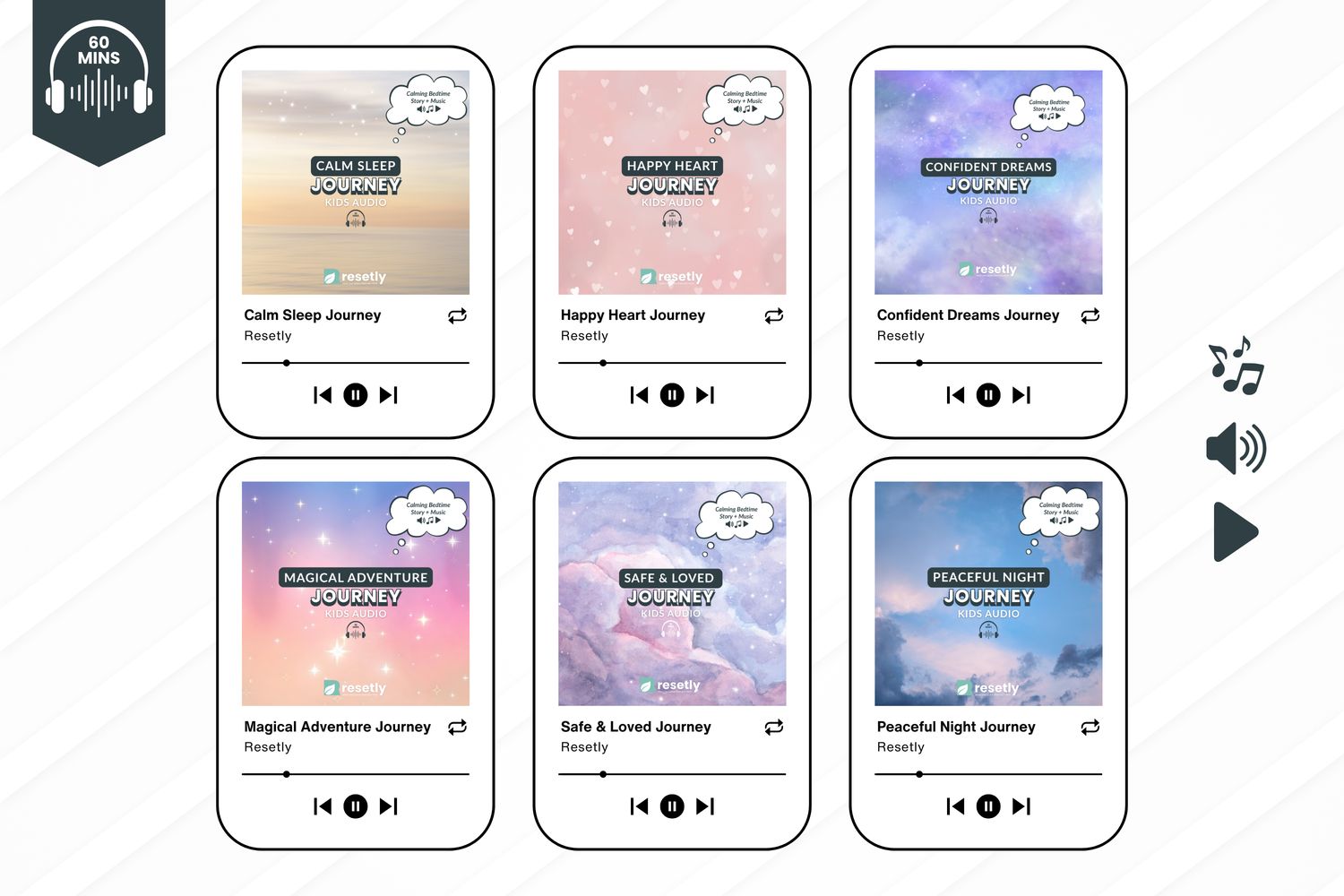 Complete Bundle — 6 Kids Sleep Journeys